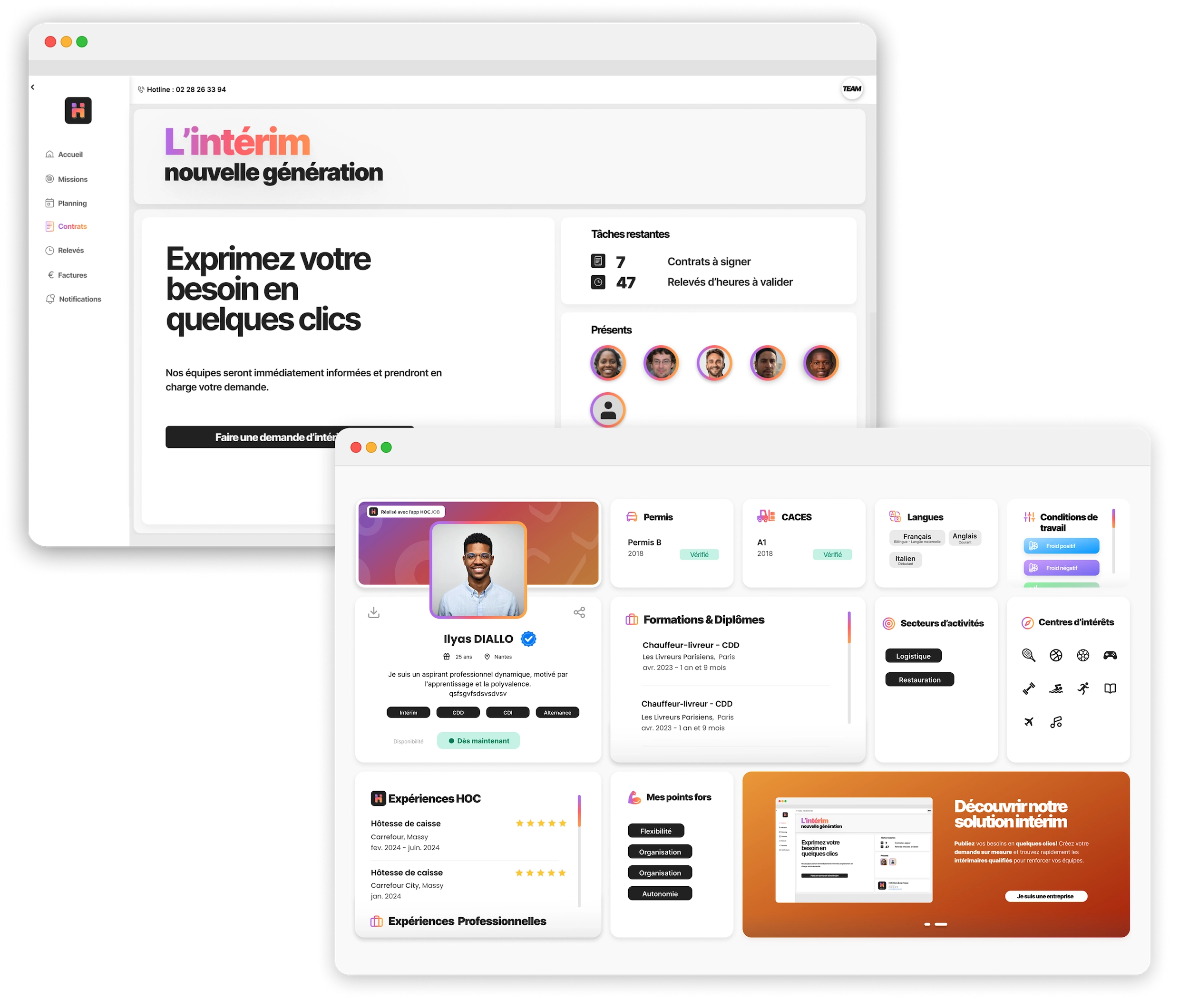 Découvrir notre solution intérim
